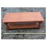 45 x 19 x 15 Wooden Coffee Table