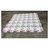 Double Wedding Ring Quilt 81 x 81