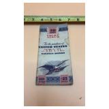 WWll U.S. 10 cent Stamps Album, Savings Bond Unit