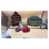 Copper/Brass Planter, Home Decor, Bobbie Pins