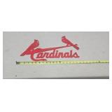 Metal Cardinals sign