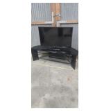 42" Hitachi TV with stand