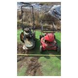 Troy Built 21in Mower, Yard Man 22in Trimmer