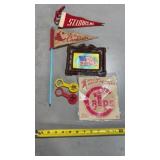 Framed Patriotic Print, Cardinals Flags and more