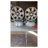 Ford F-150? 18-inch chrome-clad aluminum wheels.