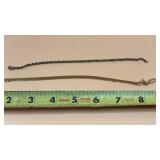 Korea Wide Gold Tone Herringbone Chain Bracelet,