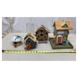 Bird Houses, Feeders