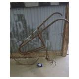 manual garden tiller cultivator.