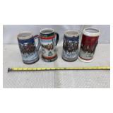 Budweiser Beer Steins