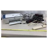 HP Printer, Alarm Clocks, Under Counter Radio and