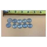 10-1943 DUS Steel Cent Pennies