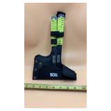 SOG Throwing Hawks axes with a nylon sheath.