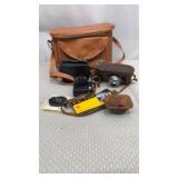 Petri 35 mm Camera 4.5 cm w Case