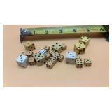 Bakelite Plastic butterscotch and ivory-colored