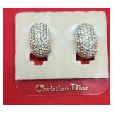 Christian Dior Clip on Earrings