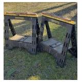 Plastic Saw horses