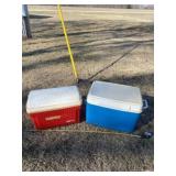 Two coolers