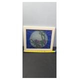 Stained glass window art