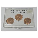 1970 US Cent Set