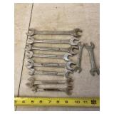 Craftsman and HM wrenches.