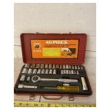 Buffalo O 40 piece socket and ratchet set.