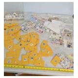 Mostly used collectible stamps