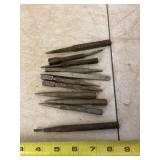 Punches and tweezers