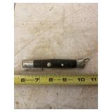 Stainless steel knife.