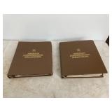 American COMMEMORATIVE collection two books