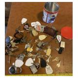 The Saturday Evening Post tin with all keys.