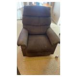 La-Z-Boy rocker recliner brown cloth
