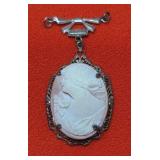 Cameo Brooch