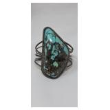 Massive Turquoise Sterling Cuff