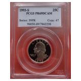1993-S  Graded Washington Quarter