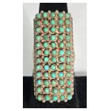 Turquoise & Sterling Ring Size 5.5 4g Signed