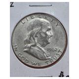 1962-D Franklin Silver Half Dollar