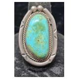 Turquoise & Sterling Size 7.5, 11.35g