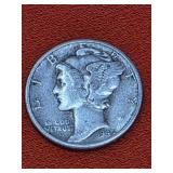 1945-D Mercury Dime