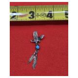 Native American Navajo Turquoise Sterling Silver