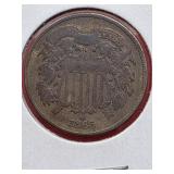1865 2 Cent