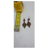 Navajo Coral Snake Eyes Earrings