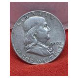 1960 Franklin Silver Half Dollar