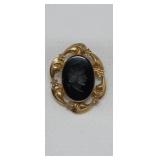 Vintage Winard Intaglio Cameo Brooch Pin Pendant