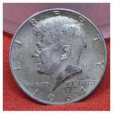 1964 Kennedy Silver Half Dollar