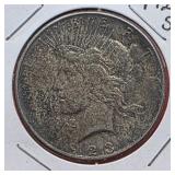 1923-S Peace Silver Dollar