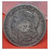 1887-O Morgan Silver Dollar