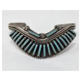 Sterling & Block Turquoise Cuff