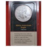 2000 UNC  Silver Eagle 1oz. Fine Silver Bullion