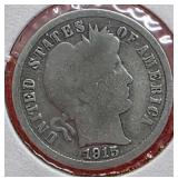 1915 Barber Dime