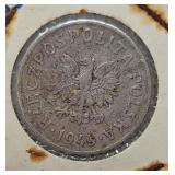 1949 Poland 50 Groszy